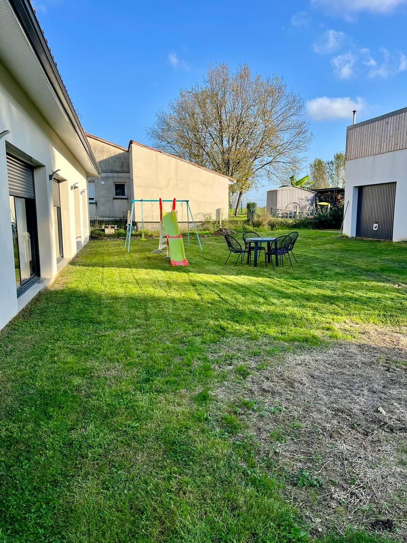 jardin pelouse famille